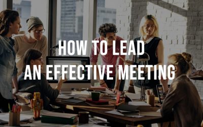 Leading effective meetings: Mastering the art