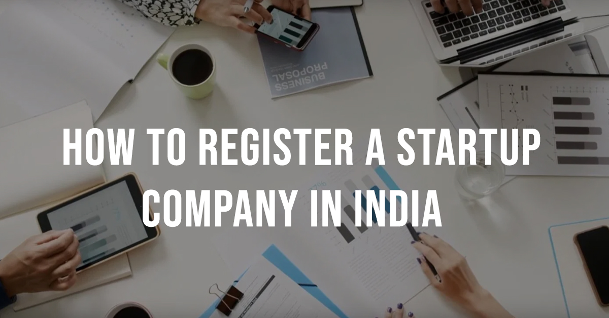 Register A Startup Company