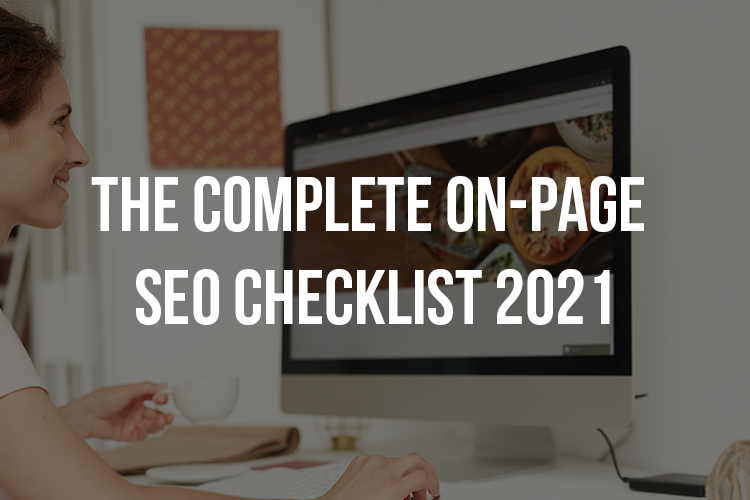 Complete on-page seo checklist